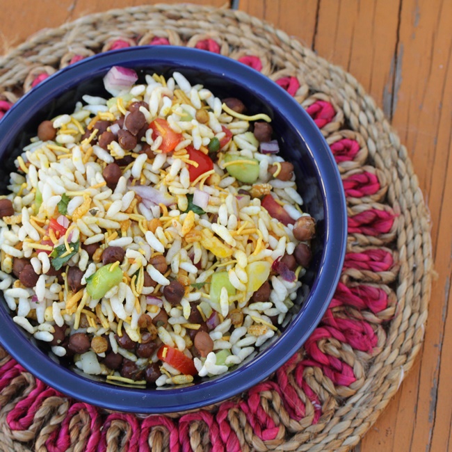 Jhal Muri Bengali Spicy Puffed Rice