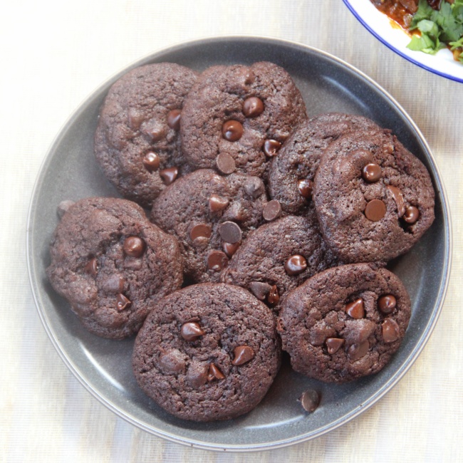 Double Mocha Chocolate Chip Cookies and a hiatus